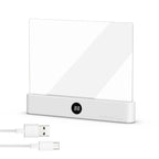 Vokuran Rechargeable LED Book Light for Reading in Bed - Eye-Caring Clip-on Reading Lamp with Adjustable Brightness, Type-C Cable Included