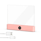 Vokuran Rechargeable LED Book Light for Reading in Bed - Eye-Caring Clip-on Reading Lamp with Adjustable Brightness, Type-C Cable Included