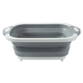 Vokuran 3-in-1 Collapsible Cutting Board and Wash Basin - Portable Folding Kitchen Colander and Dish Tub, 1 Piece