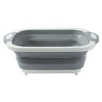 Vokuran 3-in-1 Collapsible Cutting Board and Wash Basin - Portable Folding Kitchen Colander and Dish Tub, 1 Piece