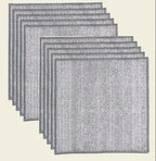 Premium Non-Scratch Wire Mesh Cleaning Cloths - Reusable Heavy-Duty Dishwashing and Surface Scrubbing Cloths by Vokuran